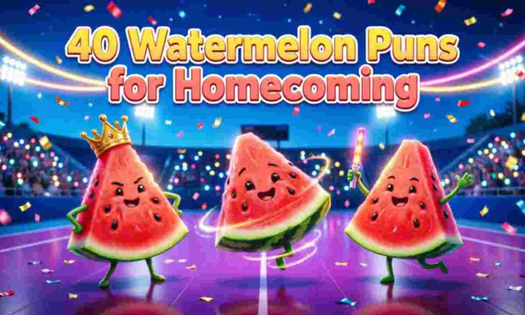 40 Watermelon Puns for Homecoming