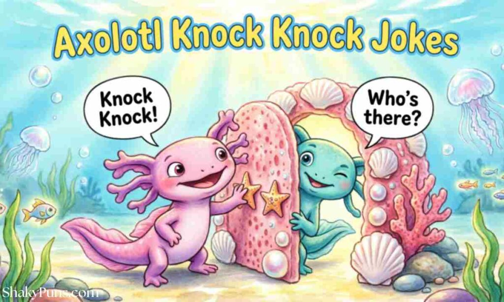 Axolotl Knock Knock Jokes
