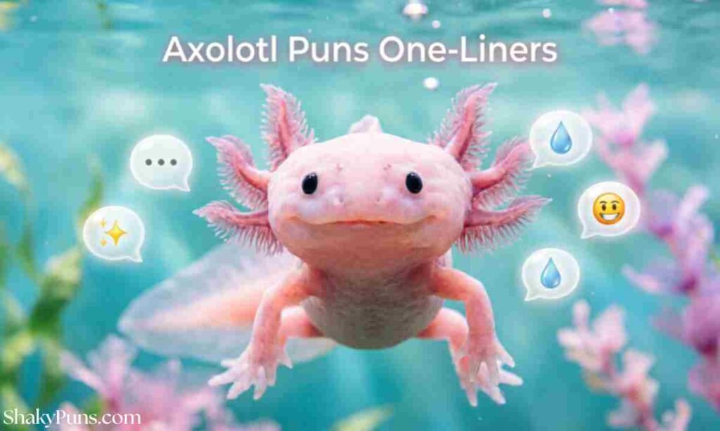 Axolotl Puns One-Liners