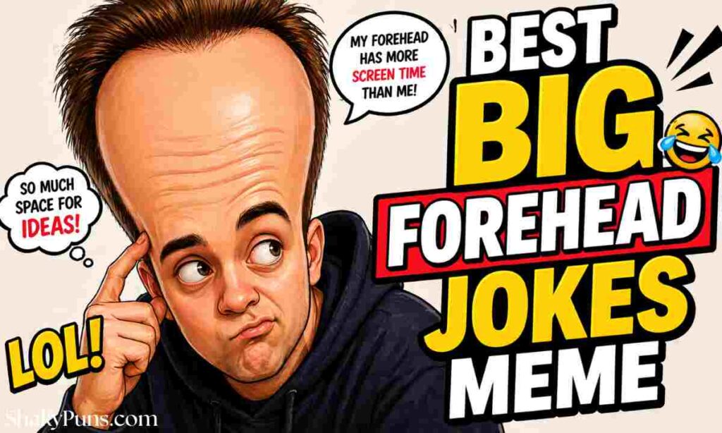Best Big Forehead Jokes Meme