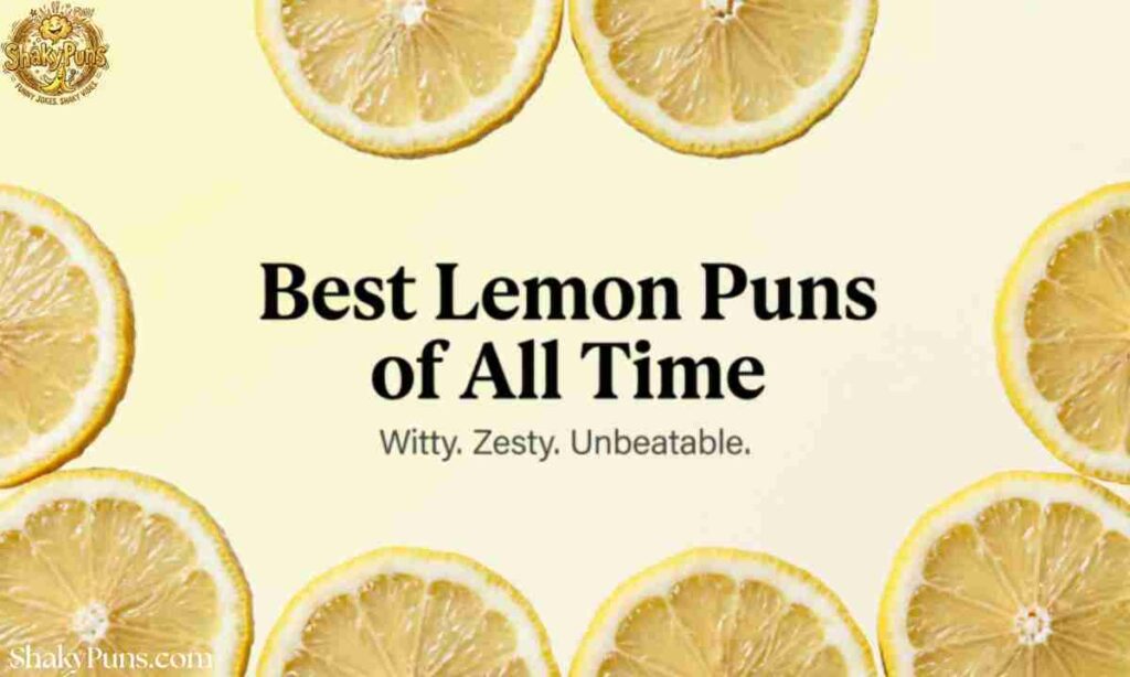Best Lemon Puns of All Time