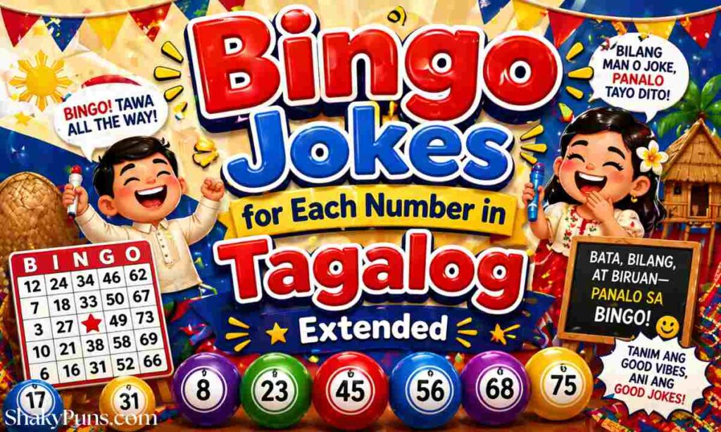 Bingo Jokes for Each Number in Tagalog Extended
