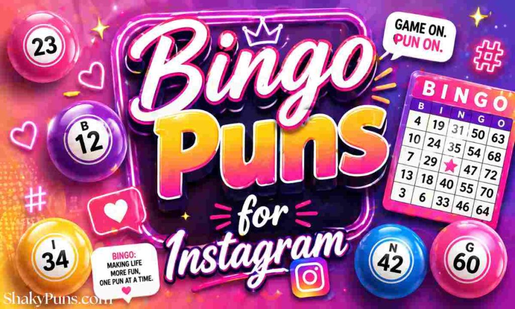 Bingo Puns for Instagram