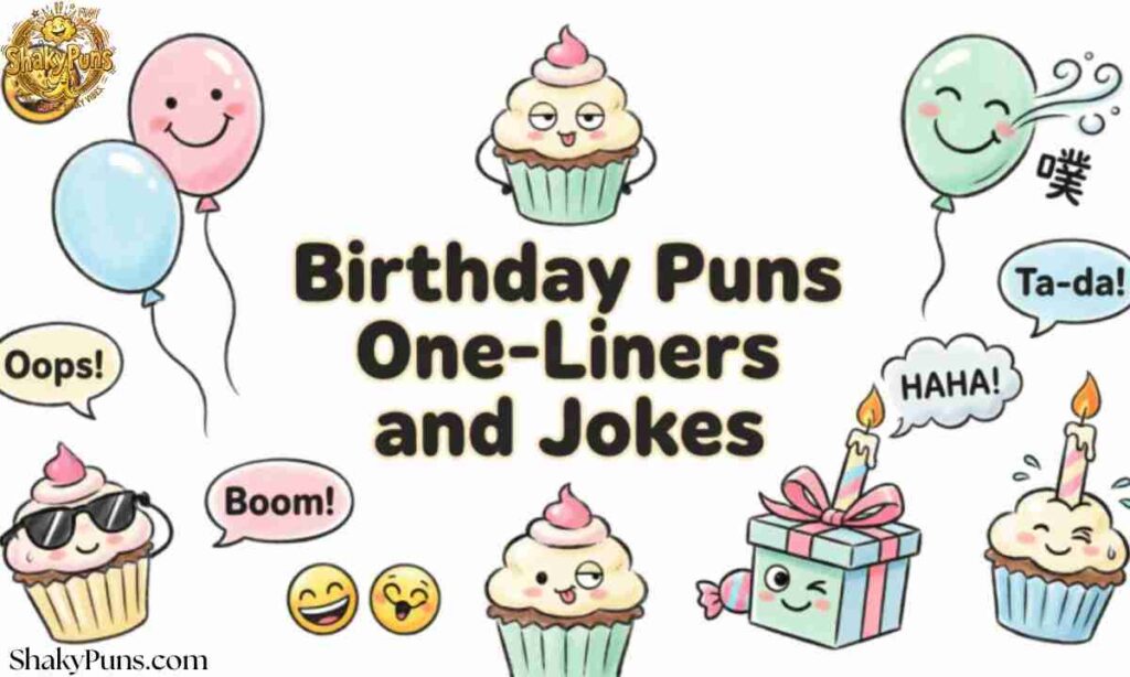 Birthday Puns One-Liners and Jokes