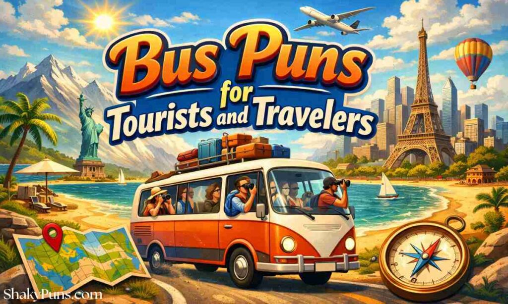 Bus Puns for Tourists and Travelers