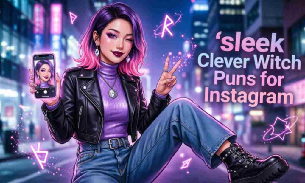 Clever Witch Puns for Instagram