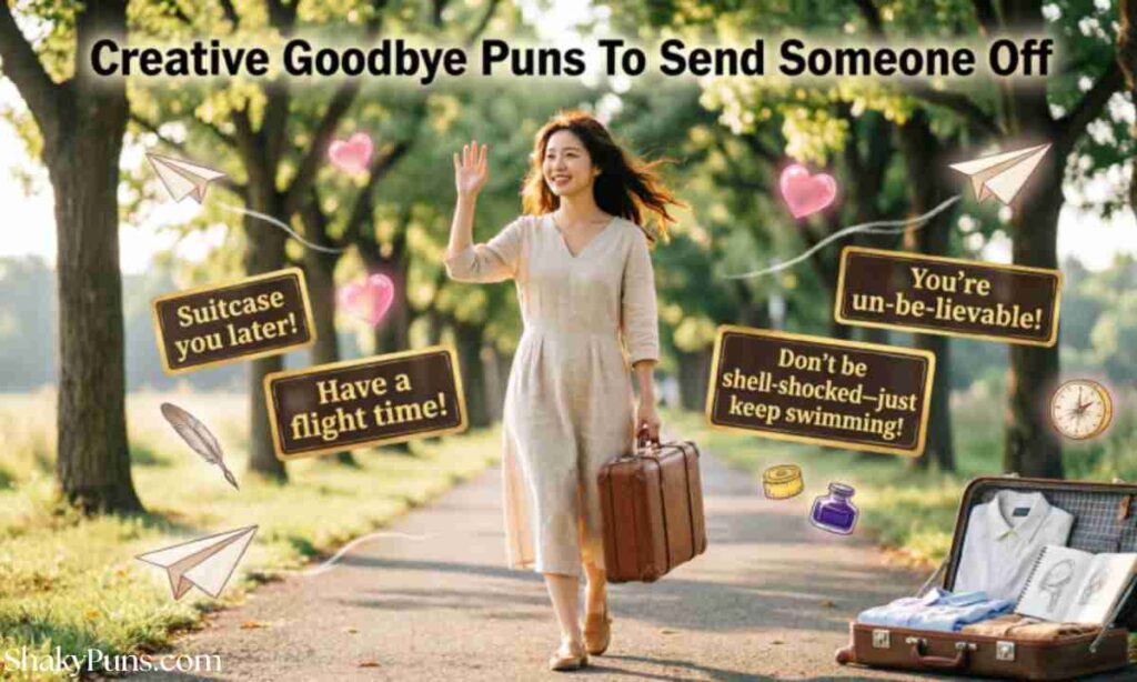 Creative Goodbye Puns To Send Someone Off