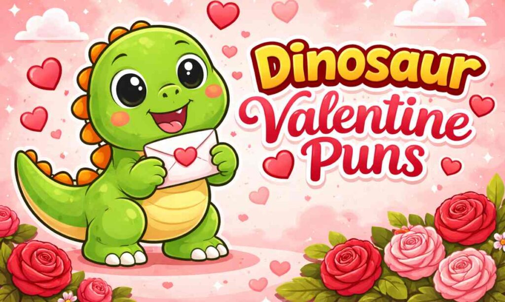 Dinosaur Valentine's Day Card Phrases
