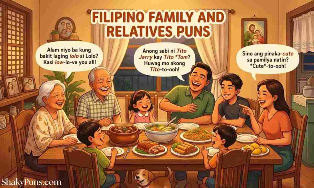 Filipino Family and Relatives Puns