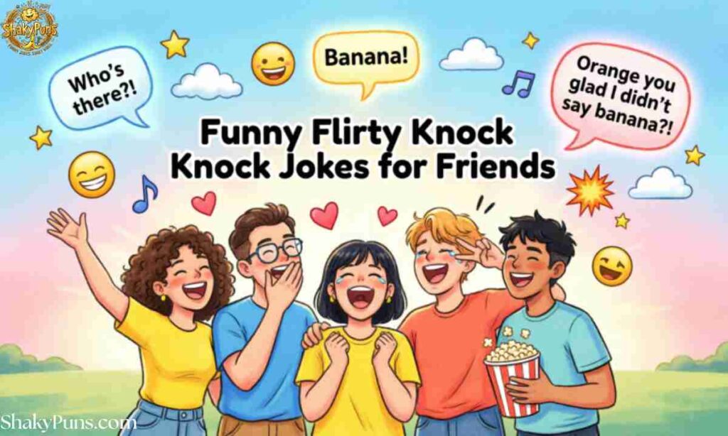 Funny Flirty Knock Knock Jokes for Friends