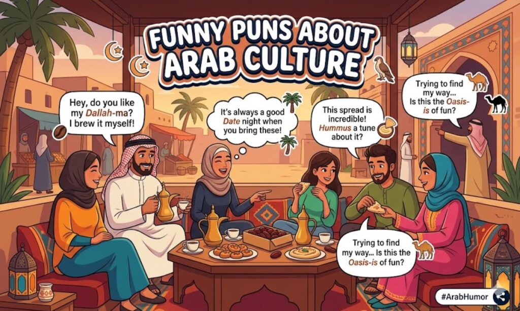 Funny puns about Arab