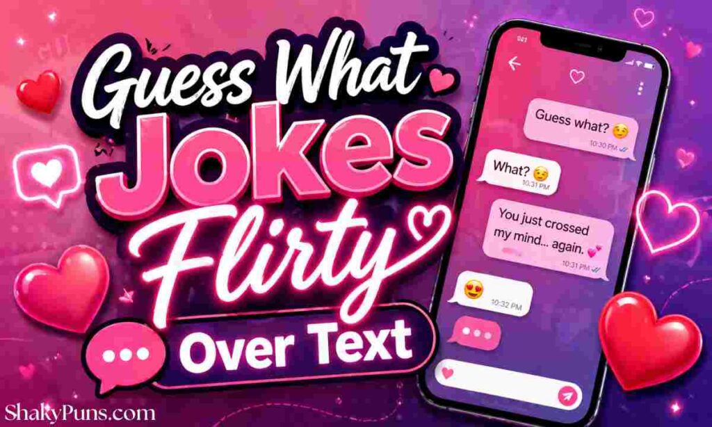 Guess What Jokes Flirty Over Text