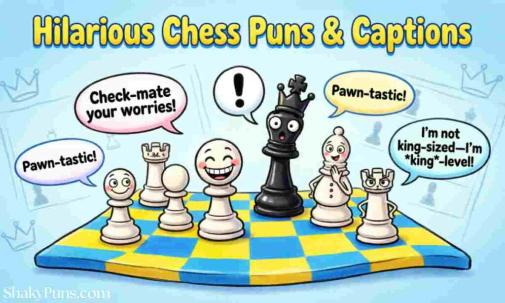 Hilarious Chess Puns & Captions