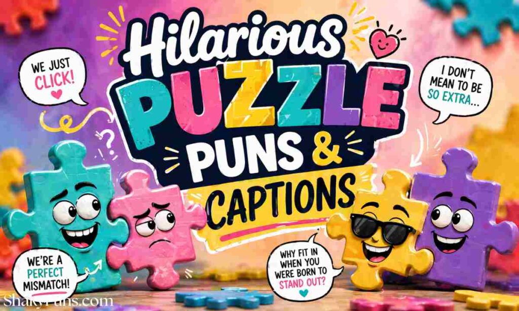 Hilarious Puzzle Puns & Captions