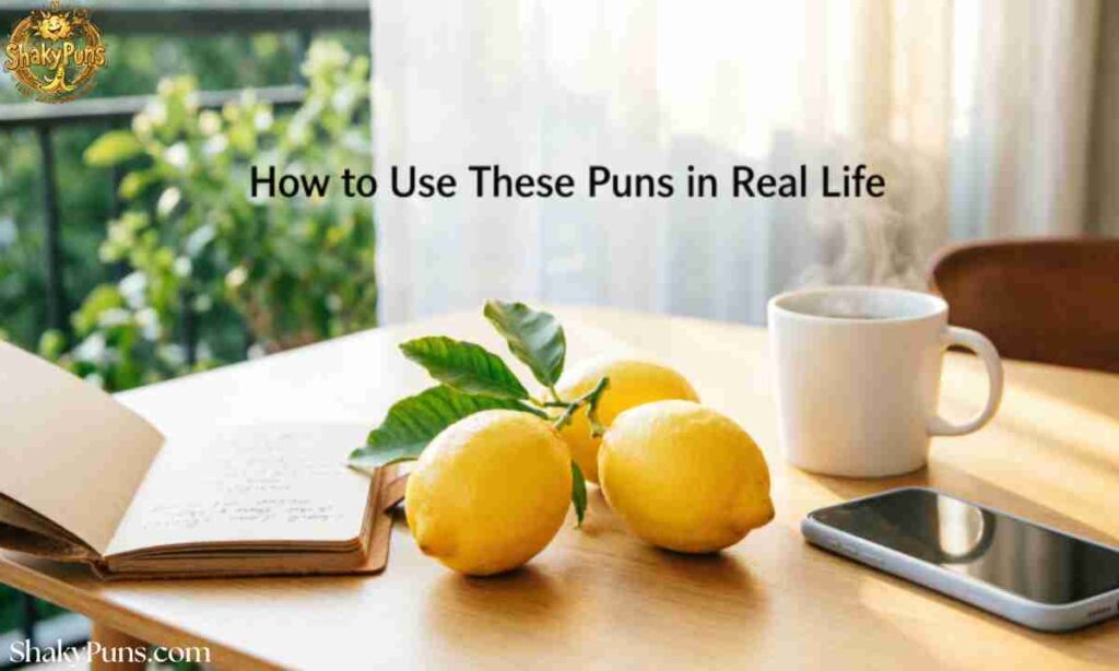 How to Use These Puns in Real Life