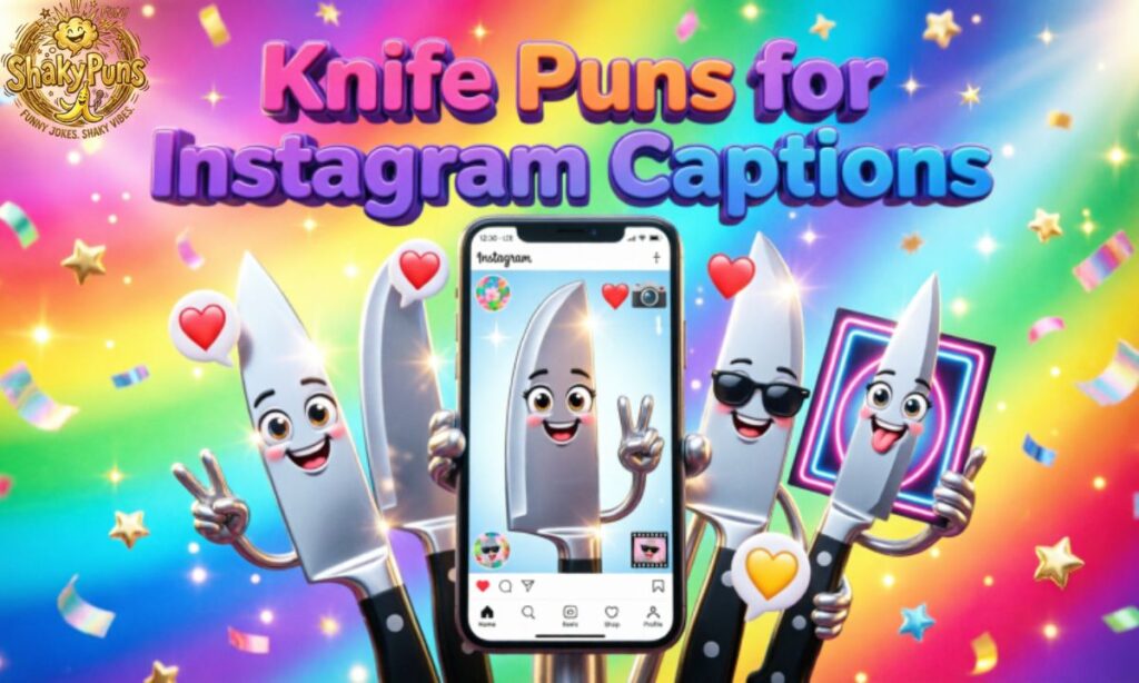 Knife Puns for Instagram Captions