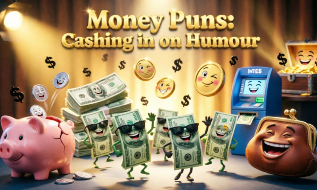 Money Puns Cashing in on Humour