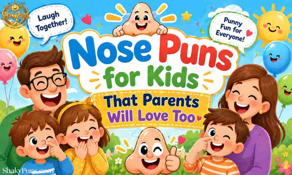 Nose Puns for Kids That Parents Will Love Too 
