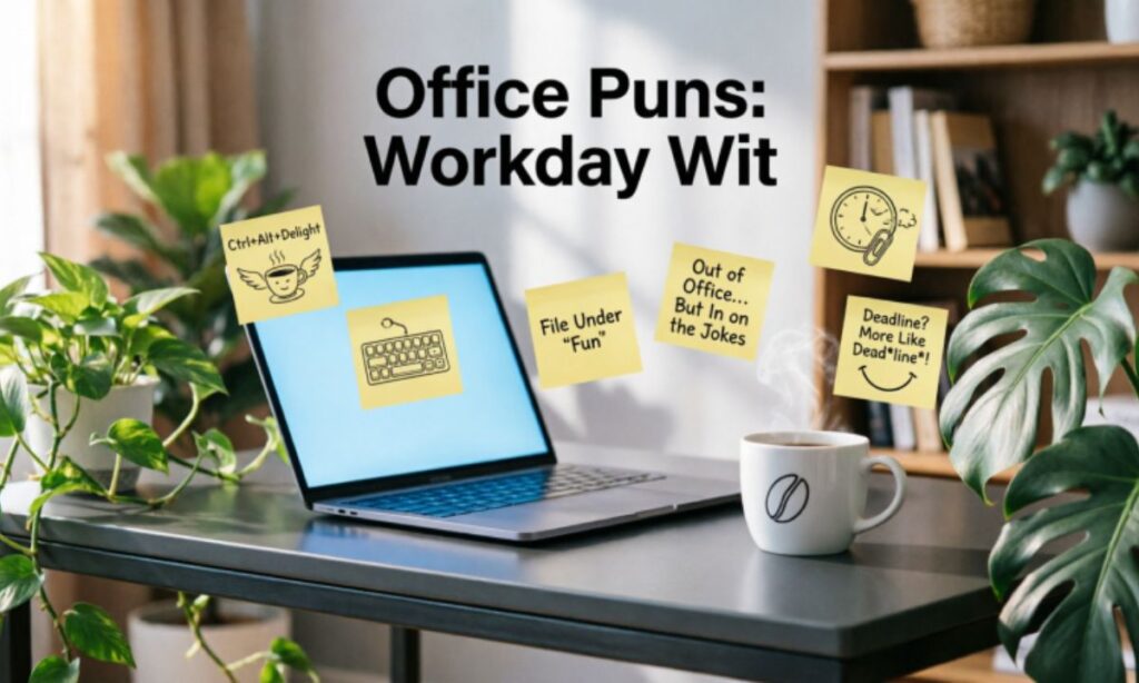 Office Puns Workday Wit