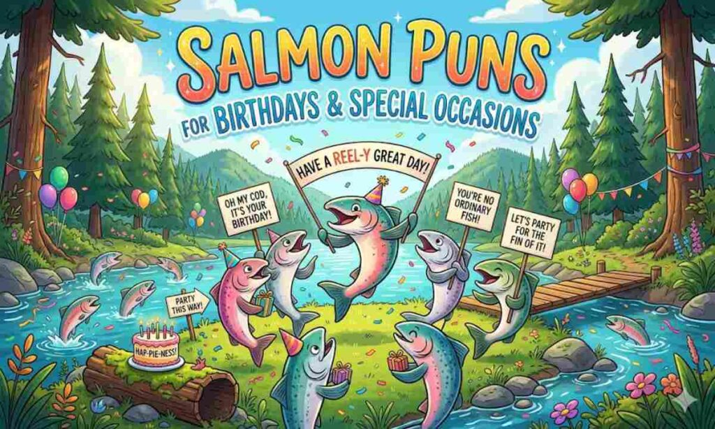 Salmon Puns for Birthdays and Special Occasions