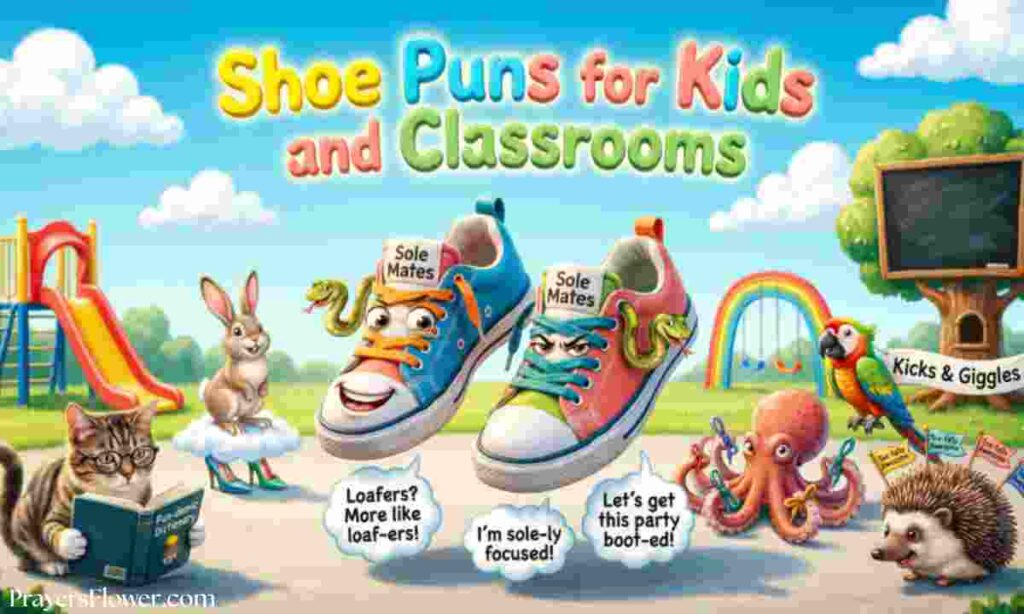 Shoe Puns for Kids and Classrooms