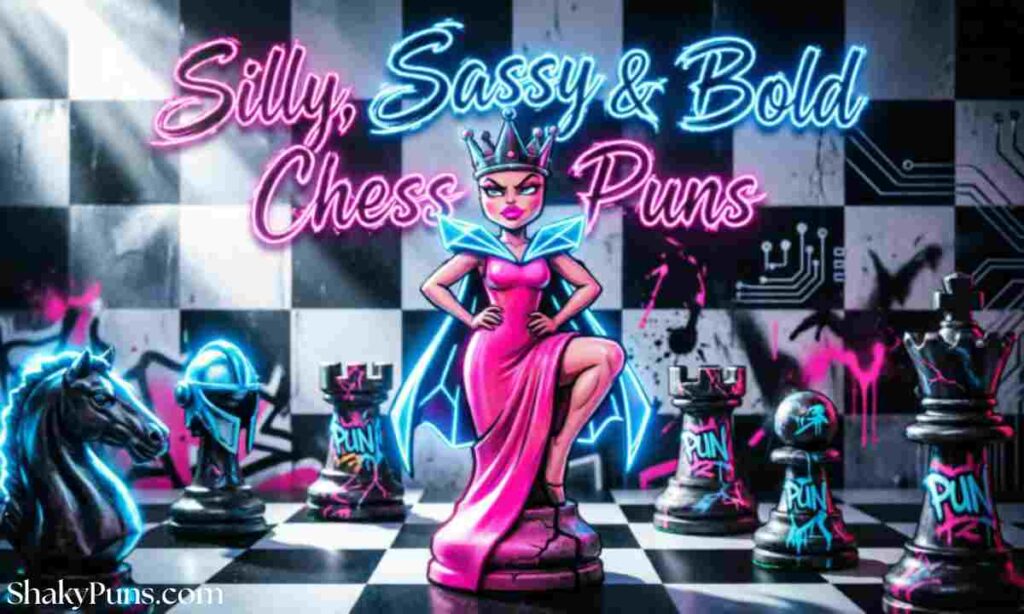 Silly, Sassy & Bold Chess Puns