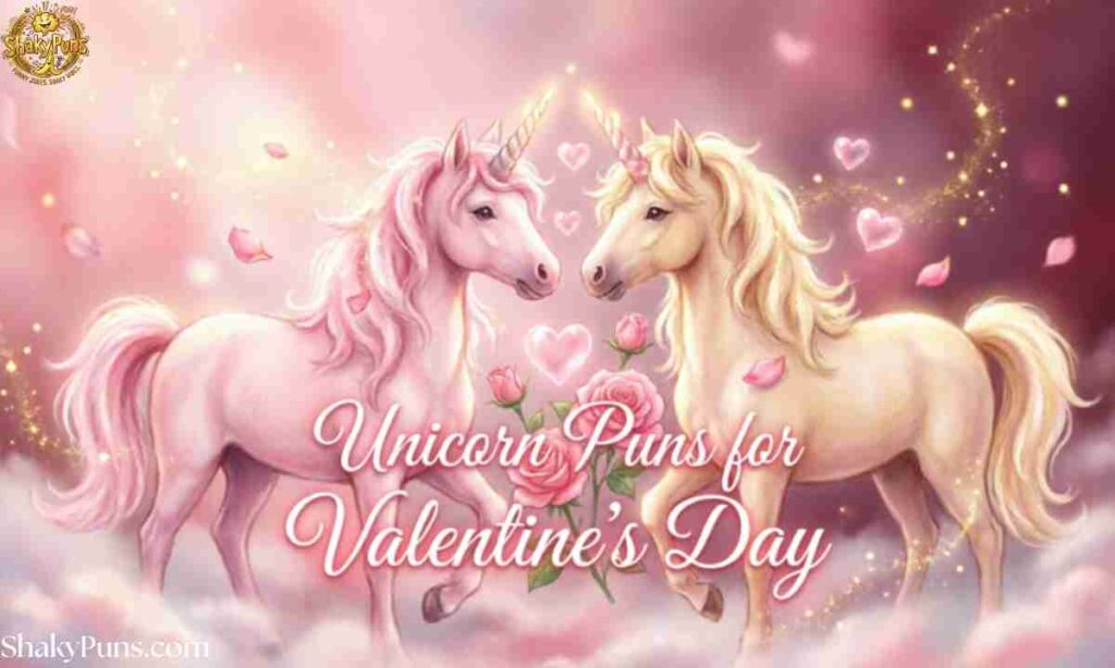 Unicorn Puns for Valentine's Day