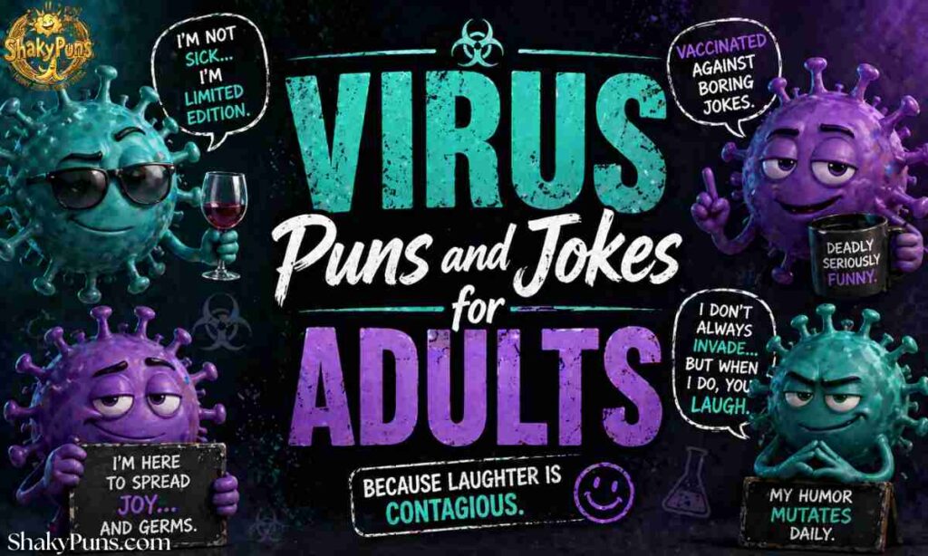 Virus Puns and Jokes for Adults