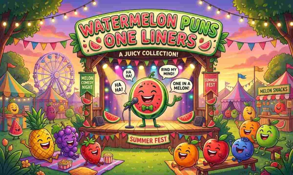 Watermelon Puns One Liners