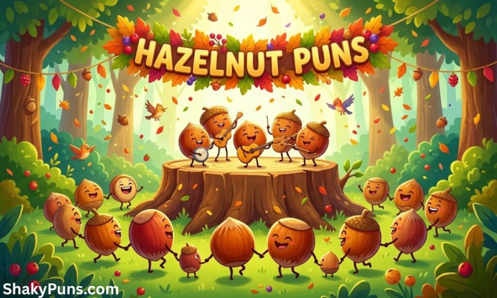nut puns Hazelnut Puns