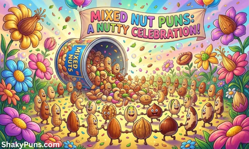 nut puns Mixed Nut Puns