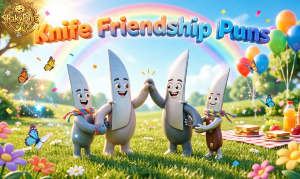 🔪 Knife Friendship Puns