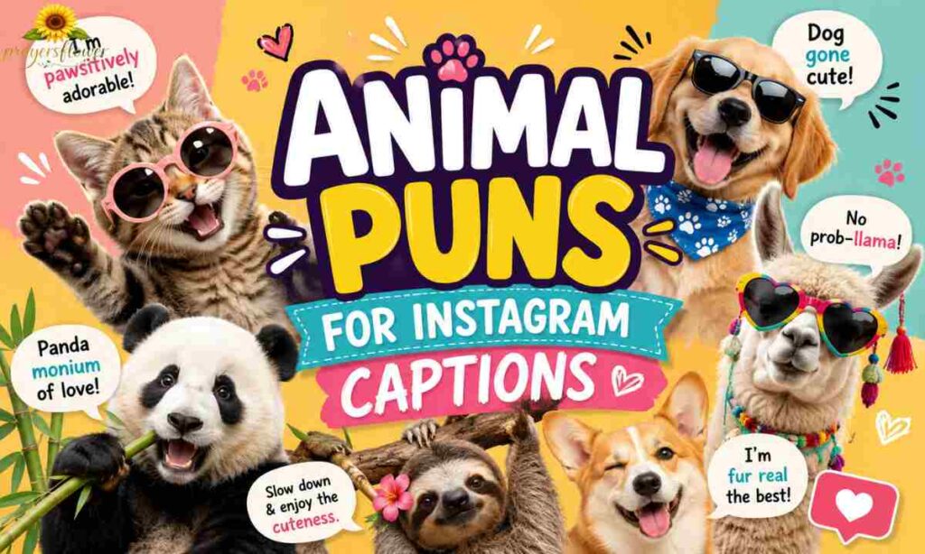 Animal Puns for Instagram Captions