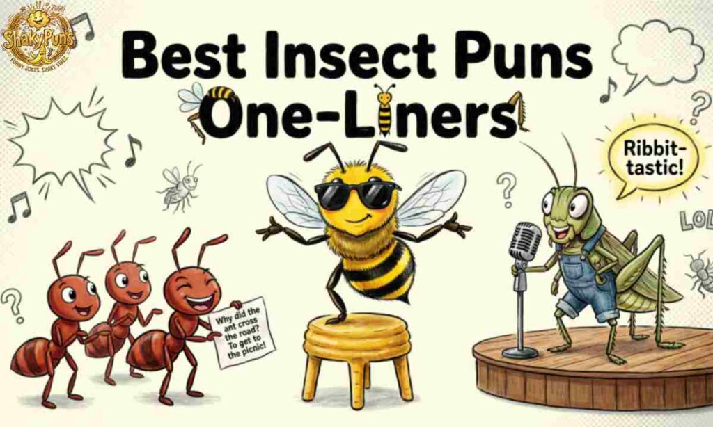 Best Insect Puns One-Liners