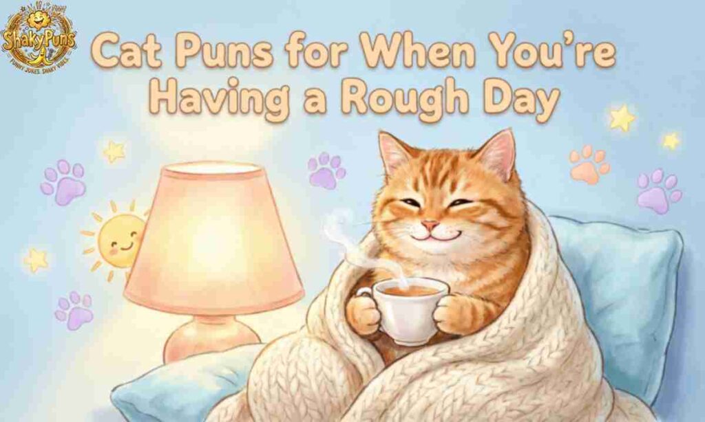 Cat Puns for When You're Having a Rough Day