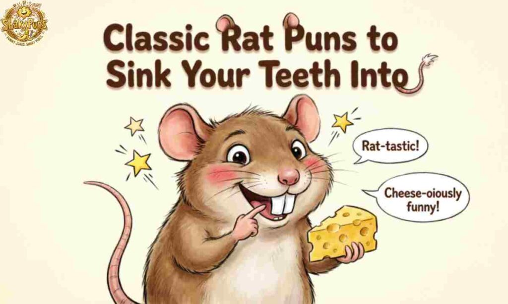 Classic Rat Puns to Sink Your Teeth Into