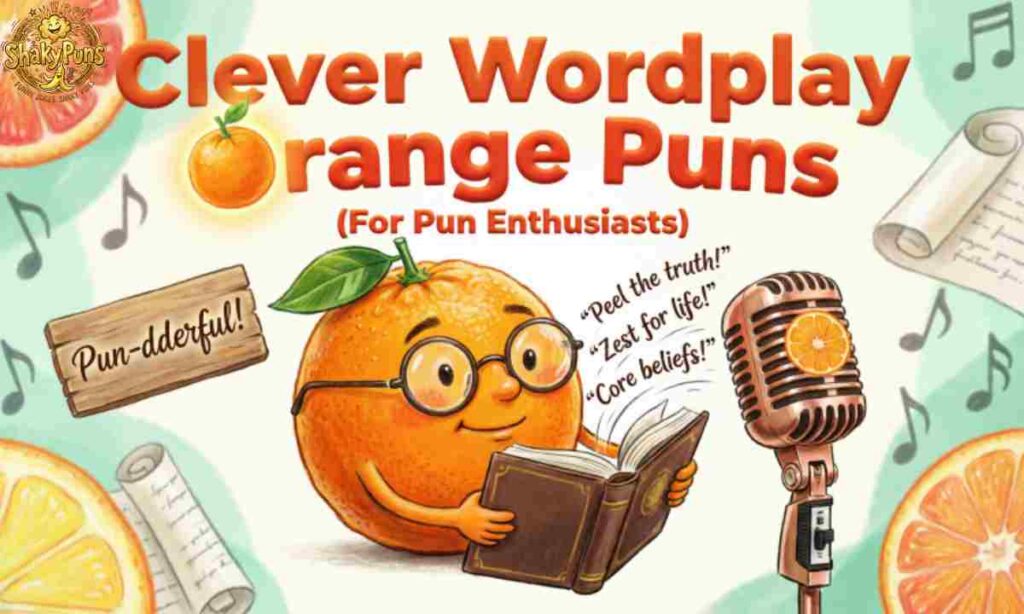 Clever Wordplay Orange Puns (For Pun Enthusiasts)