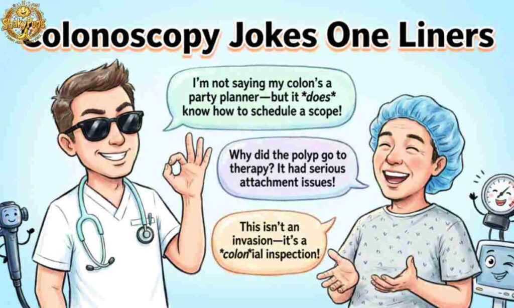 Colonoscopy Jokes One Liners