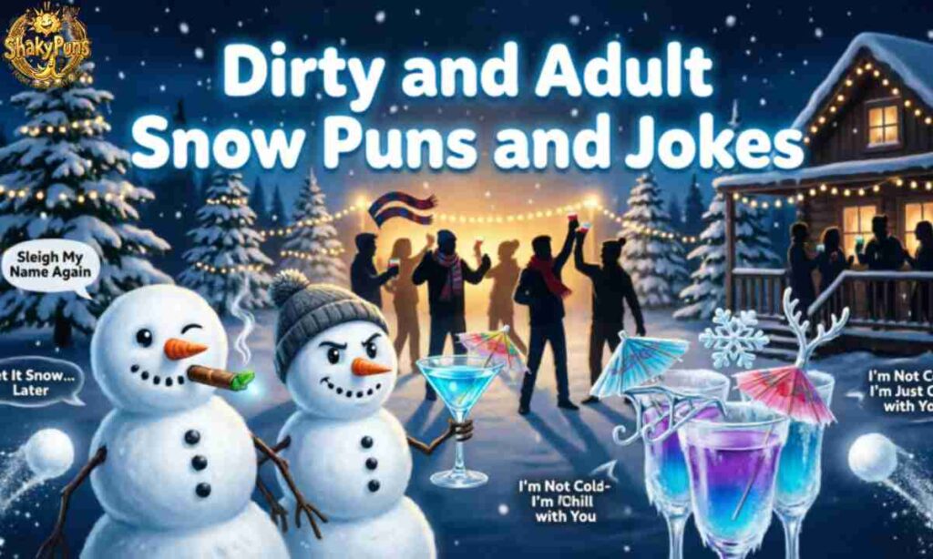 Dirty and Adult Snow Puns and Jokes