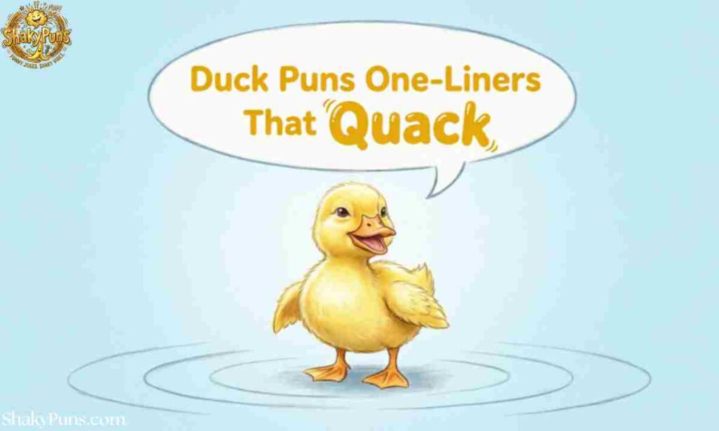 Duck Puns One-Liners That Quack