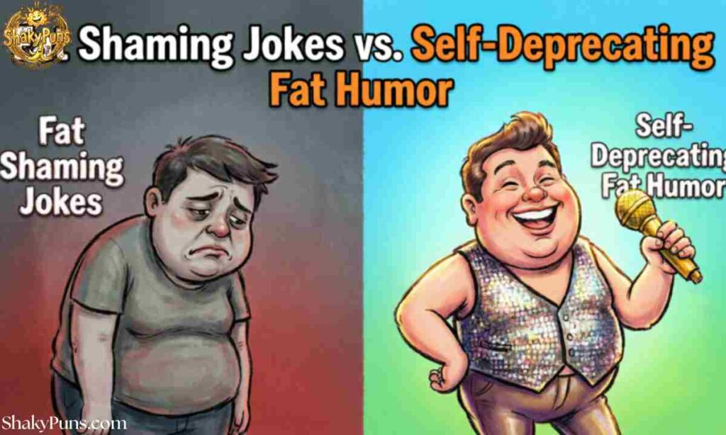 Fat Shaming Jokes vs. Self-Deprecating Fat Humor
