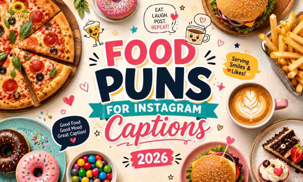 Food Puns for Instagram Captions