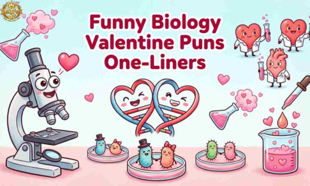 Funny Biology Valentine Puns One-Liners