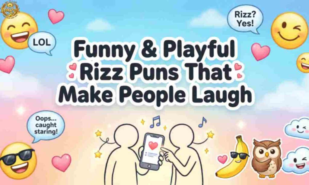 Funny & Playful Rizz Puns That Make People Laugh