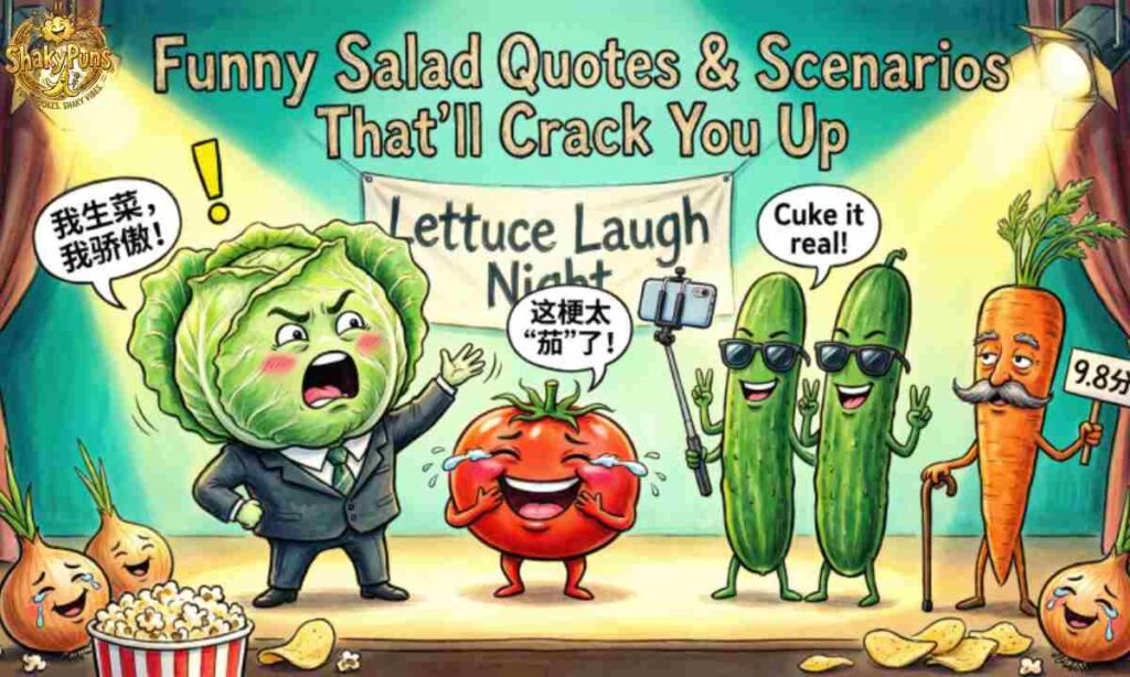 Funny Salad Quotes & Scenarios That'll Crack You Up