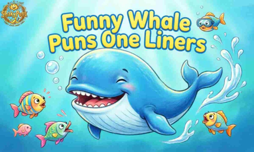 Funny Whale Puns One Liners