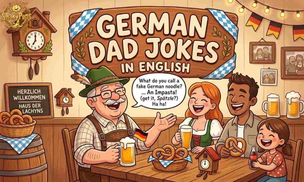 German Dad Jokes in English
