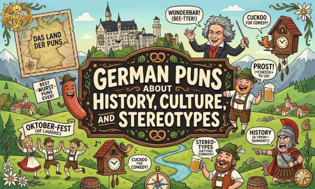 German Puns About History, Culture, and Stereotypes