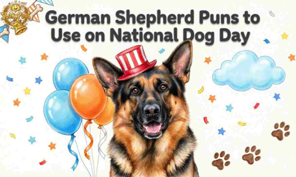 German Shepherd Puns to Use on National Dog Day