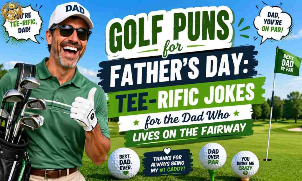 Golf Puns for Father's Day Tee-rific Jokes for the Dad Who Lives on the Fairway